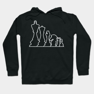 Chess / Chess Pieces / Chess Lover Hoodie